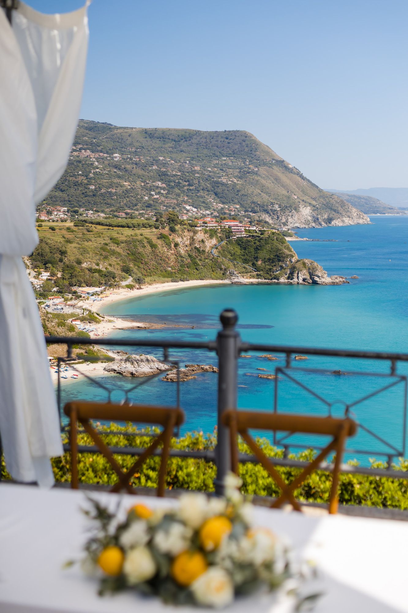 The Calabrian coast